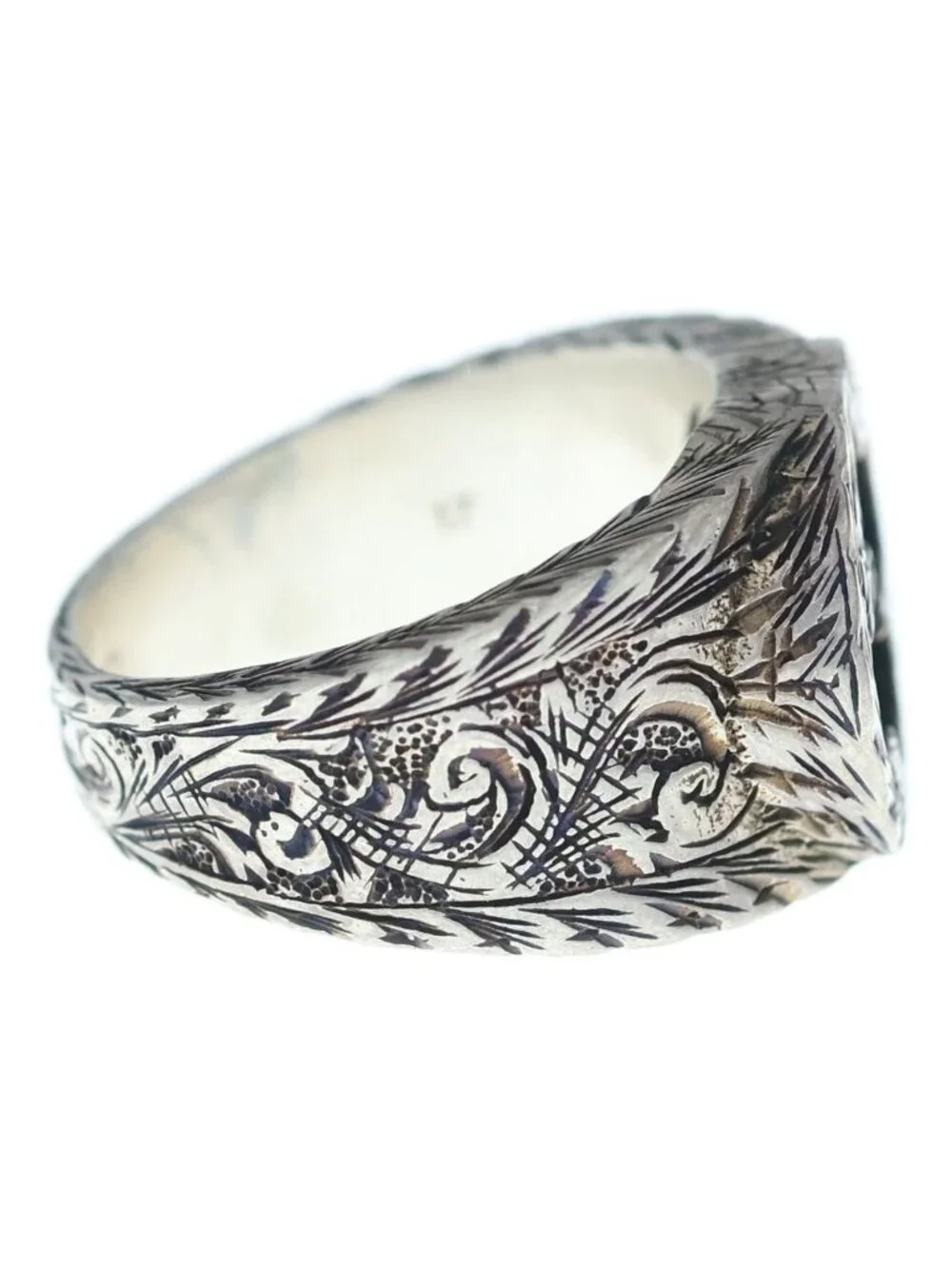 Gucci Interlocking Ring Silver